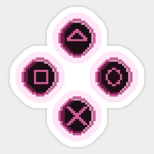 Pink Gamer Girl Sticker